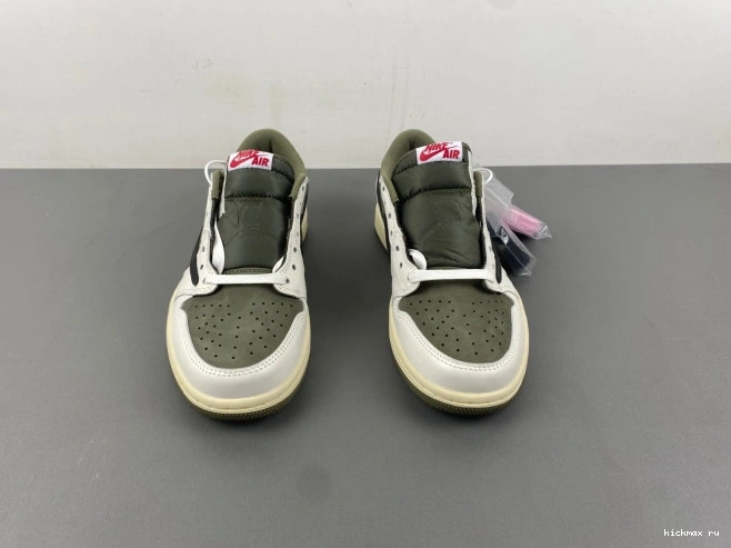 Cheap MAX DM7866-200 X JORDAN 1 OLIVE LOW TRAVIS AIR OG SCOTT MEDIUM 0719